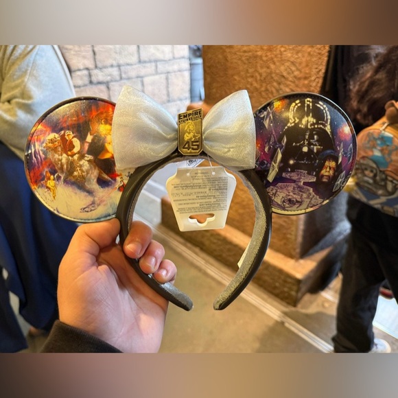 Star Wars Accessories - Disney Parks 45th Anniversary of Empire Strikes Back headband Minnie Ears